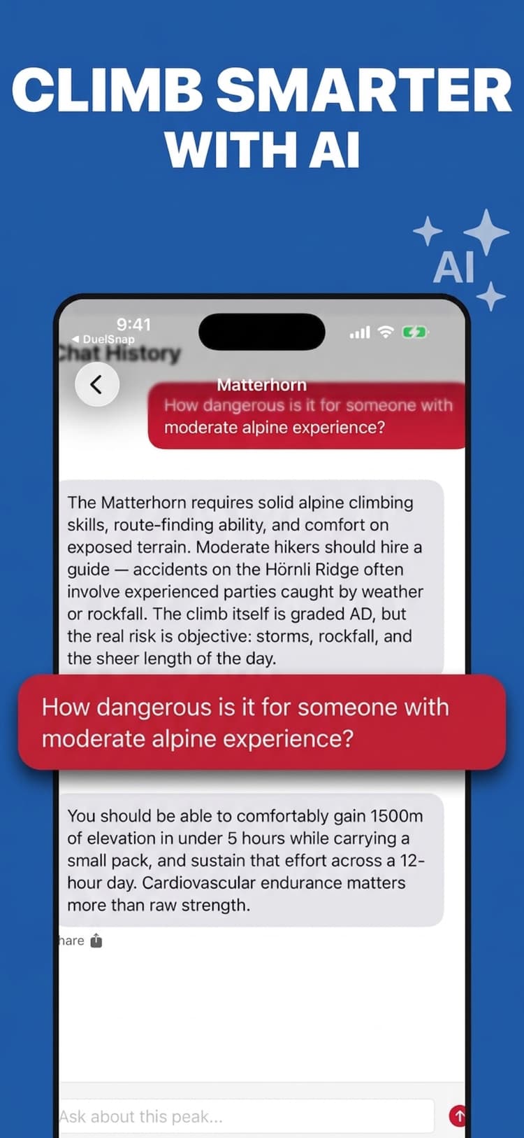 Peak Identifier - AI Mountain Recognition with Live AR Look Around